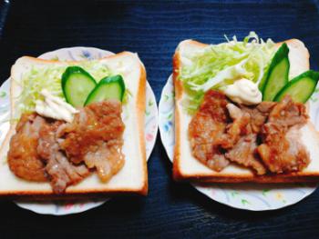 18:350:263:0:0:朝食　豚の生姜焼きサンド:center:1:1::1: